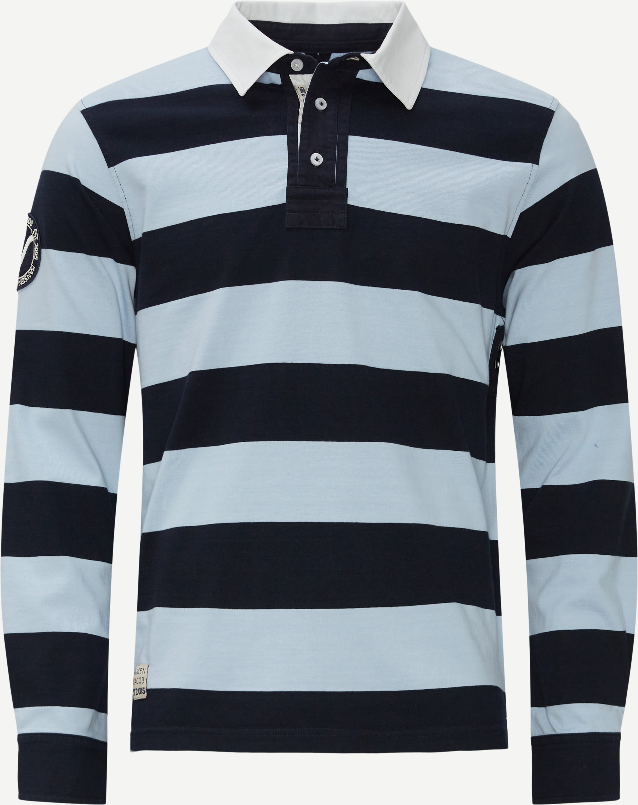 11054 Multi Block Stripe Rugger - T-shirts - Regular fit - Blå